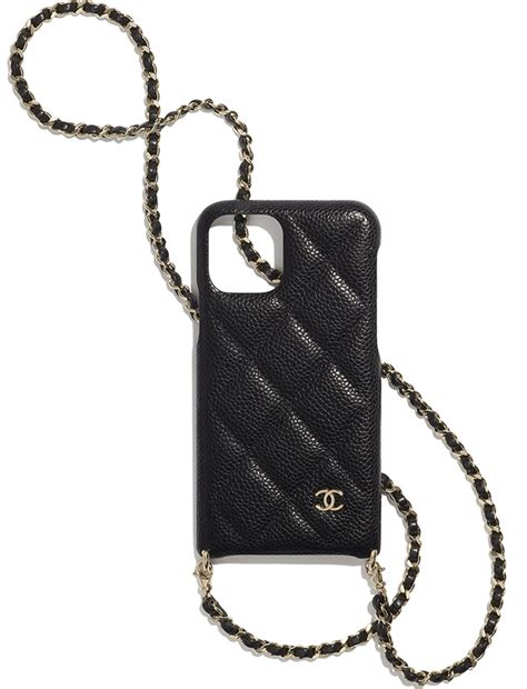 chanel car decor|Chanel phone case with chain.